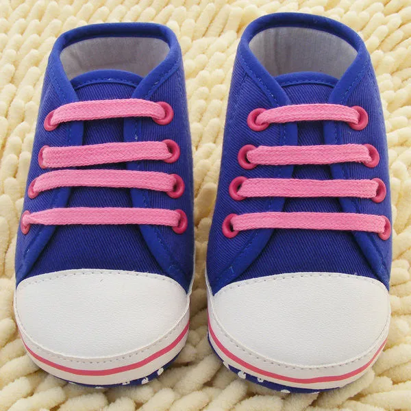 0-18 Months Infant Toddler born Baby Boy Girls Soft Sole Prewalker Sneaker Shoes  SM6