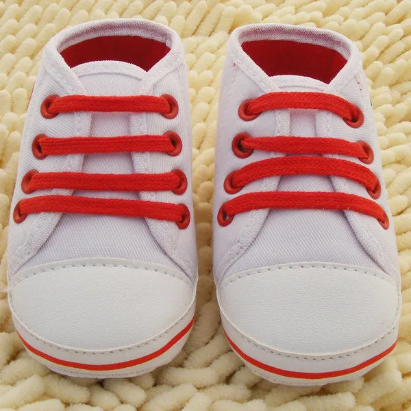 0-18 Months Infant Toddler born Baby Boy Girls Soft Sole Prewalker Sneaker Shoes  SM6