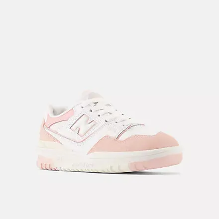 550 Sneaker (White + Pink Haze)