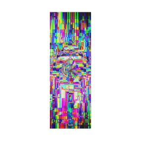 ABSTRACT GLITCH YOGA MAT