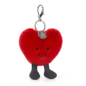 Amuseable Heart Bag Charm