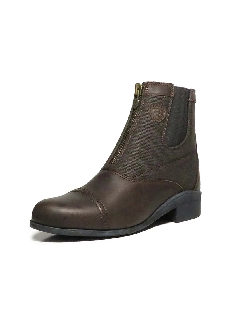 Ariat 10006312 Kids Devon III Paddock Short Boot Chocolate - D