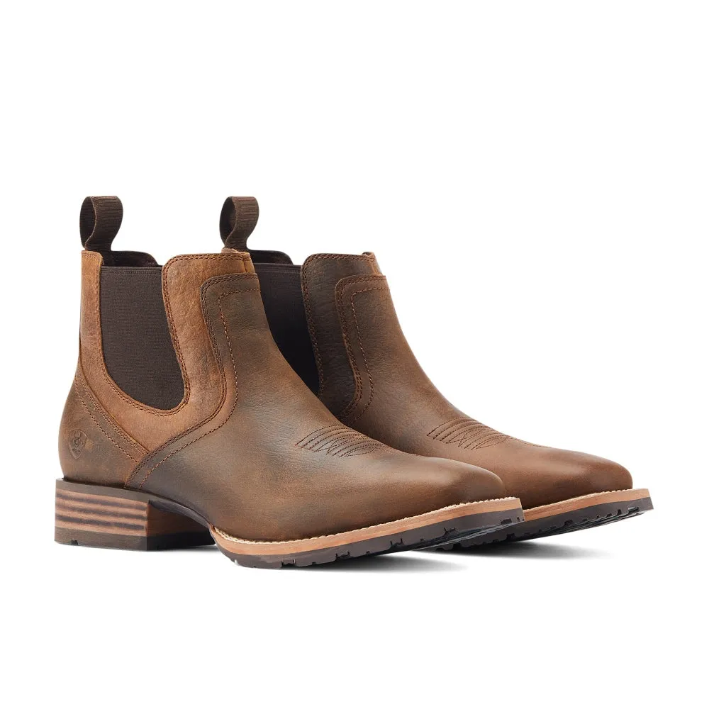 Ariat Mens Hybrid Low Boy Boots In Brown | Shop Online