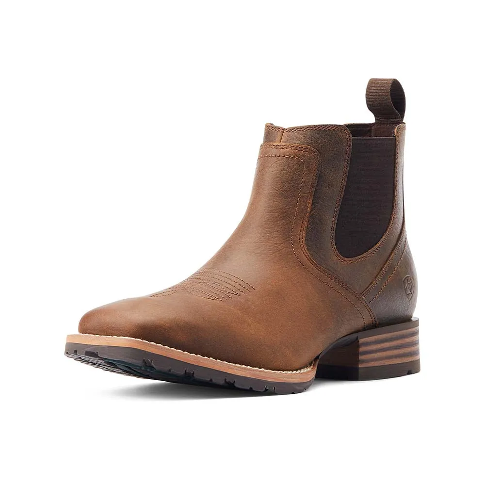 Ariat Mens Hybrid Low Boy Boots In Brown | Shop Online