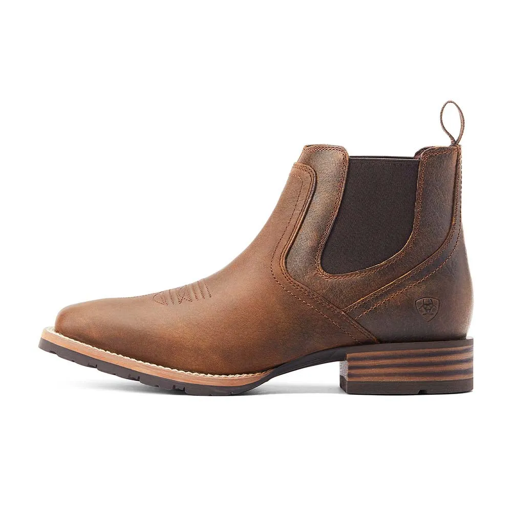 Ariat Mens Hybrid Low Boy Boots In Brown | Shop Online