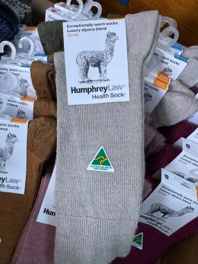 Baby Alpaca Blend Health Sock - Antelope