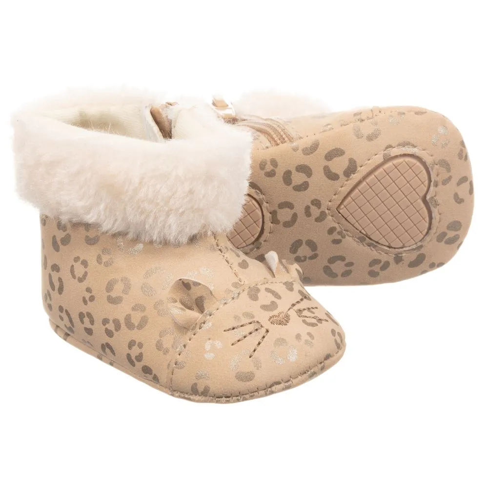 Baby Beige Pre-Walker Boots