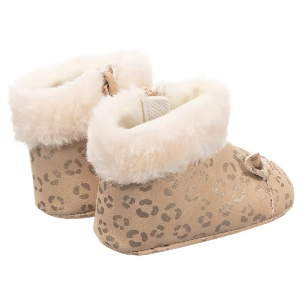 Baby Beige Pre-Walker Boots