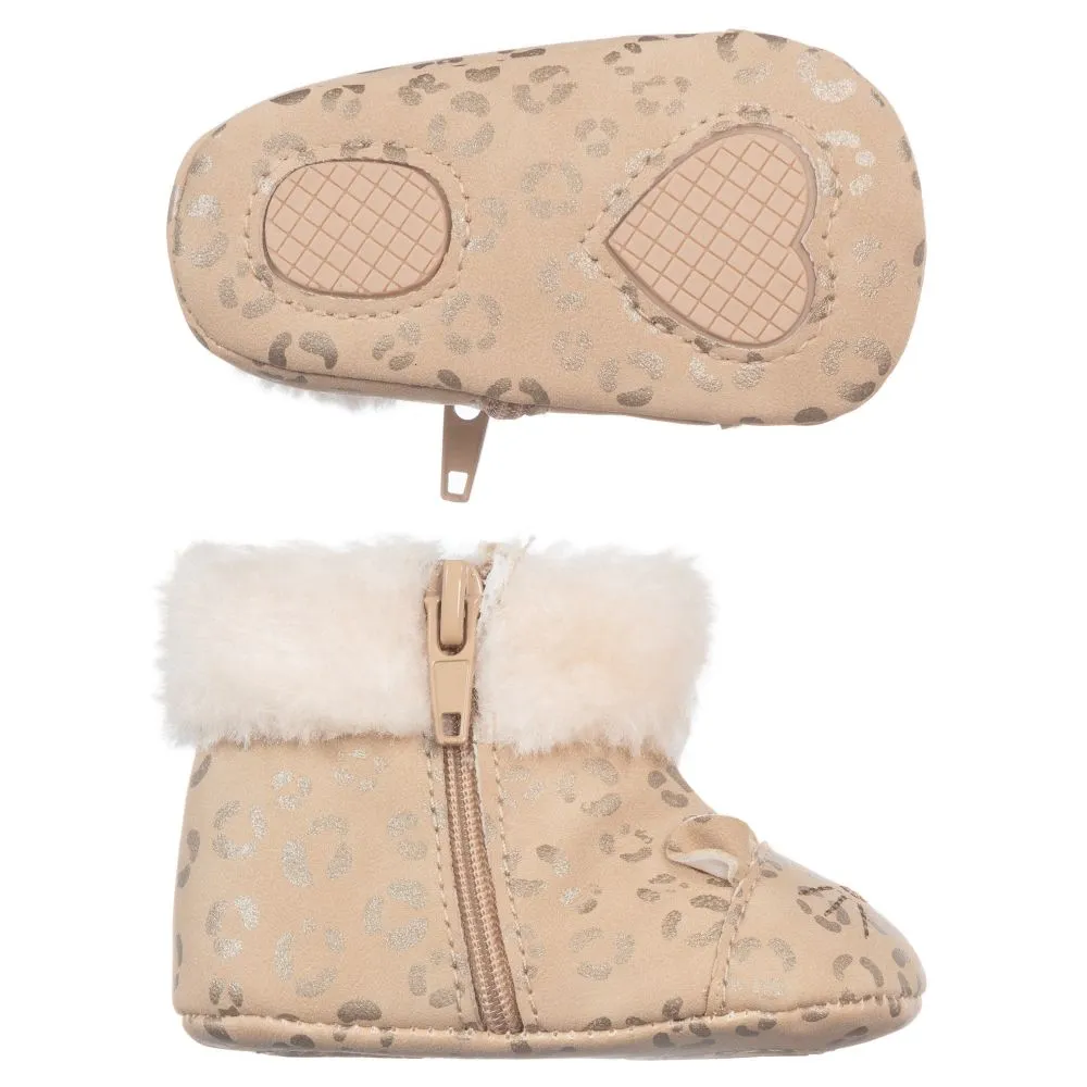 Baby Beige Pre-Walker Boots