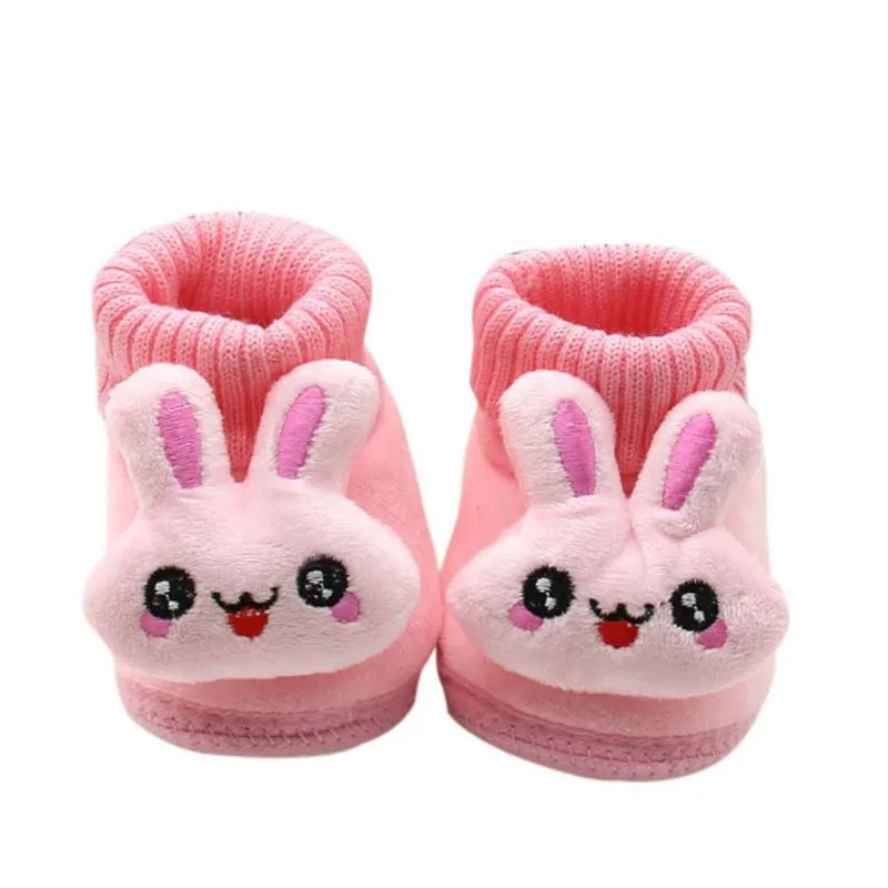 Baby Boy Girl Boots Soft Bottom Anti-slip Warm Shoes Bootie Infant Toddler Prewalker S1 SM6