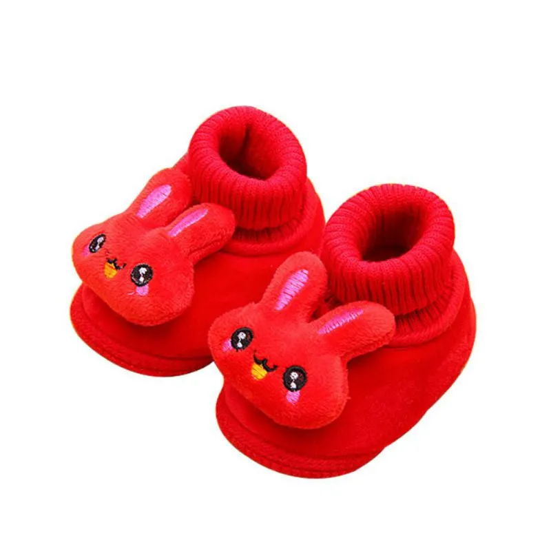 Baby Boy Girl Boots Soft Bottom Anti-slip Warm Shoes Bootie Infant Toddler Prewalker S1 SM6