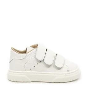 Babywalker White Leather Velcro Baby Sneaker