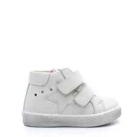 Blublonc Cream Star Hi Top Baby Sneaker