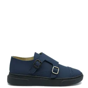 Blublonc Navy Rubber Dress Sneaker