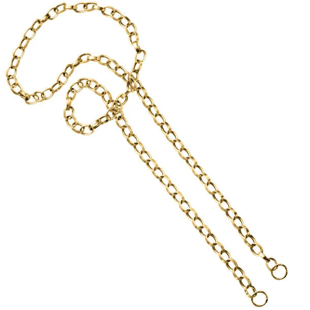 BOHEME DELPH OVAL LINK GOLD CHAIN rts