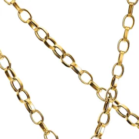 BOHEME DELPH OVAL LINK GOLD CHAIN rts