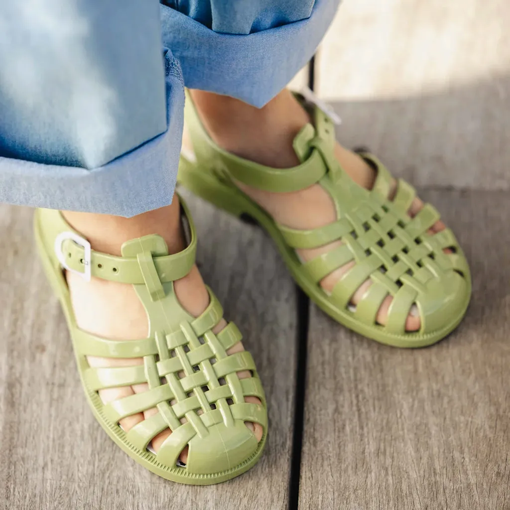 Bonton x Méduse Baby And Child Jellyfish Sandals Bush Green