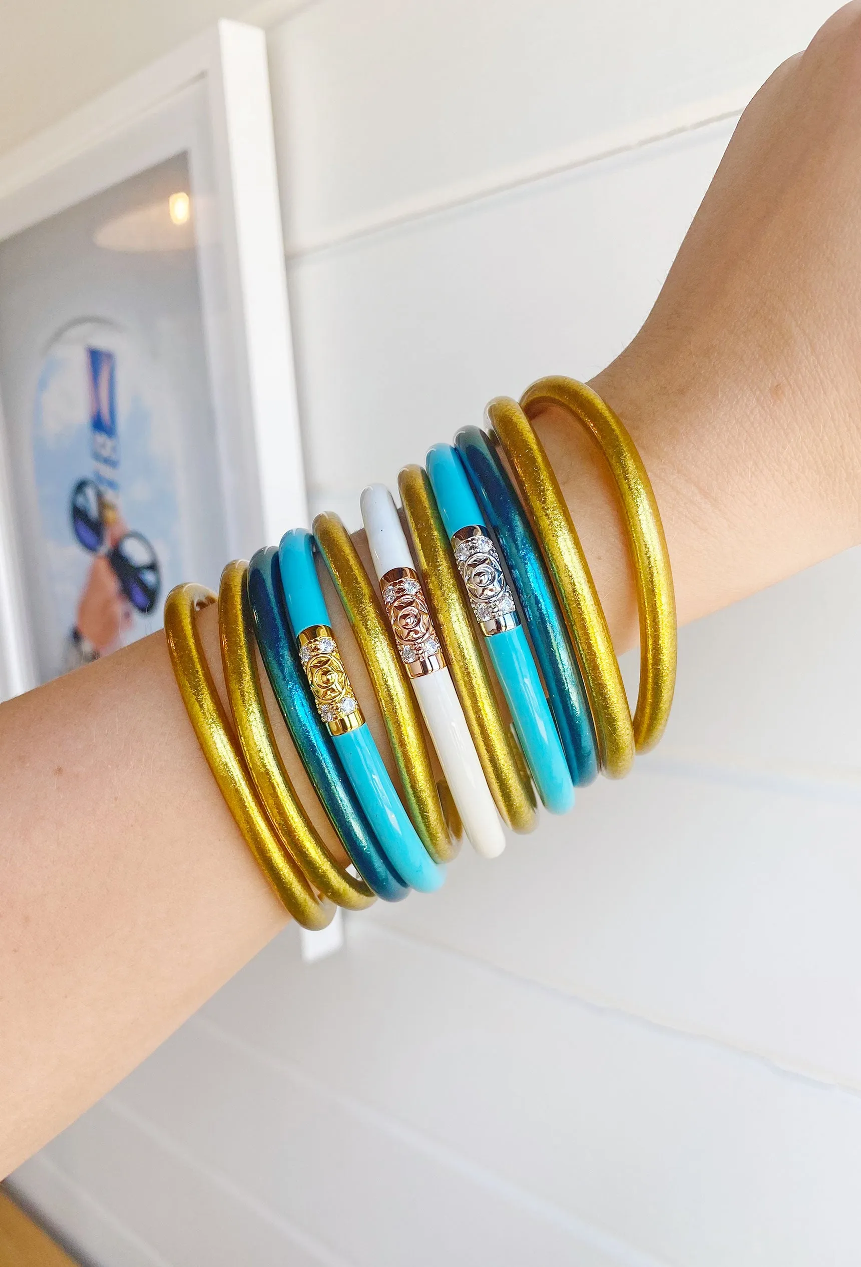 BUDHAGIRL Bangles in Plume