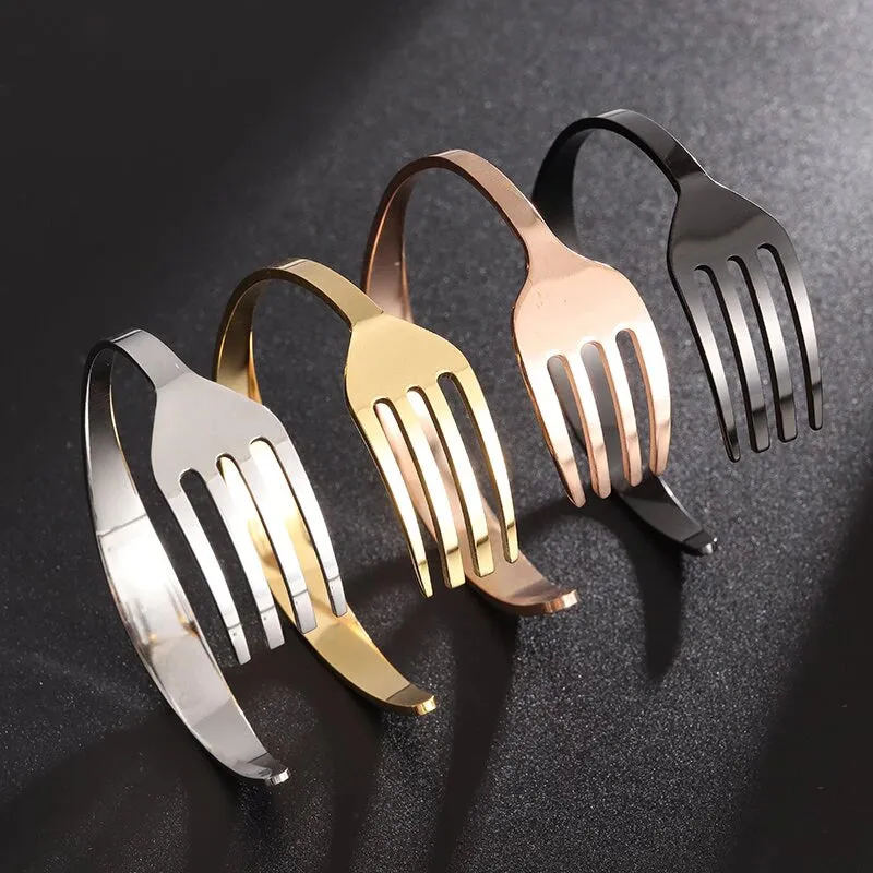 CHARM Fork Cuff CHEF BRACELETS - B00362