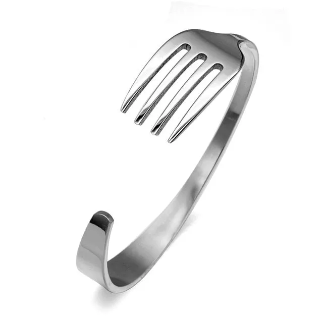 CHARM Fork Cuff CHEF BRACELETS - B00362