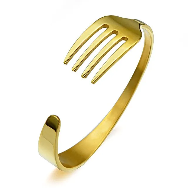 CHARM Fork Cuff CHEF BRACELETS - B00362