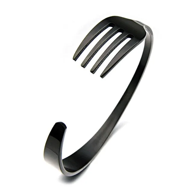 CHARM Fork Cuff CHEF BRACELETS - B00362