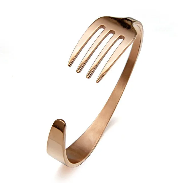 CHARM Fork Cuff CHEF BRACELETS - B00362