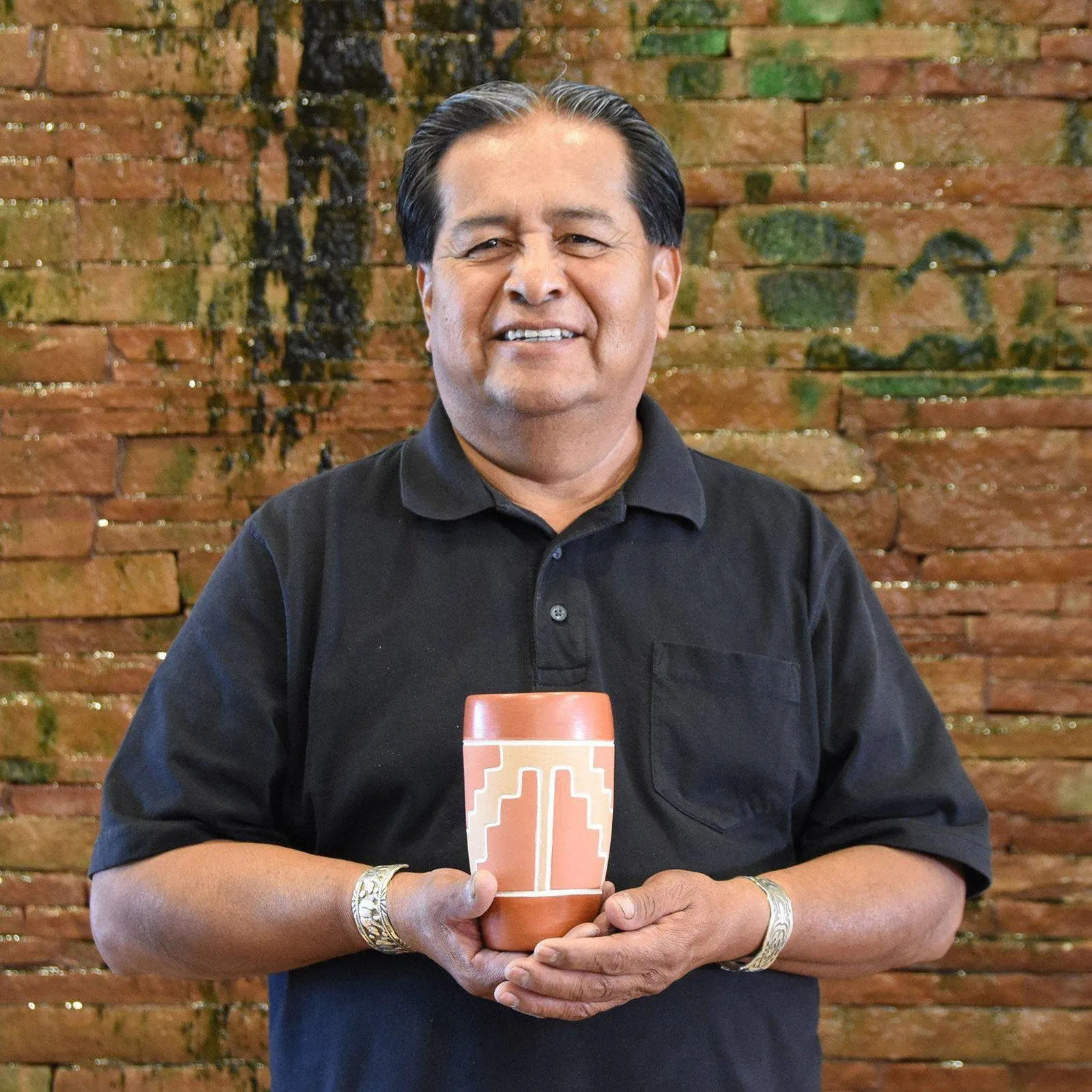 Clarence Cruz Pueblo Pottery Mug