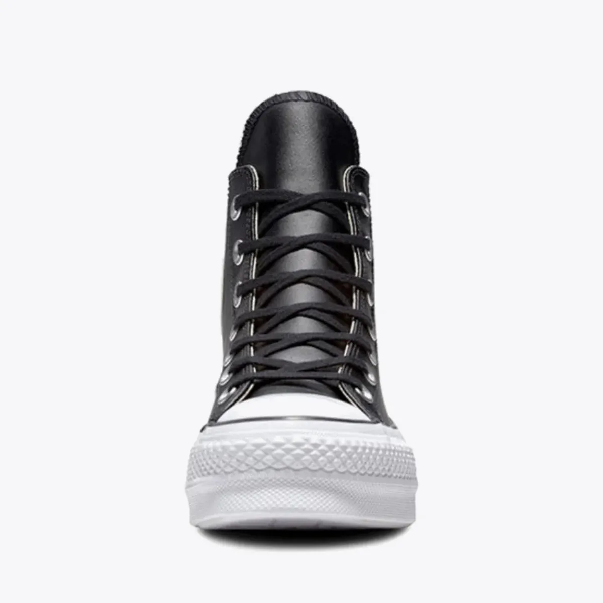 CONVERSE WOMENS CHUCK TAYLOR ALL STAR LIFT HI - BLACK/BLACK/WHITE