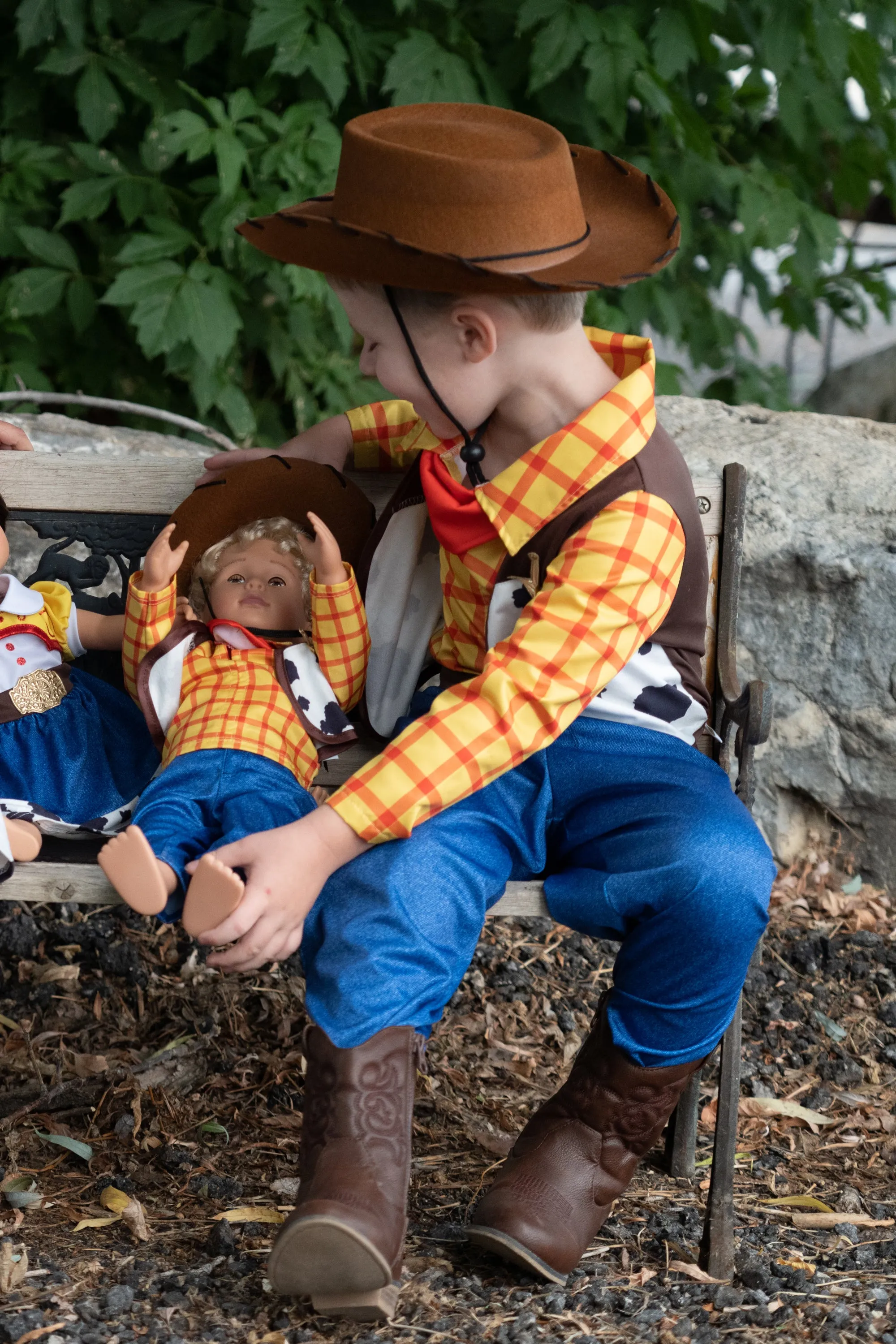 Doll Outfit Cowboy with Hat