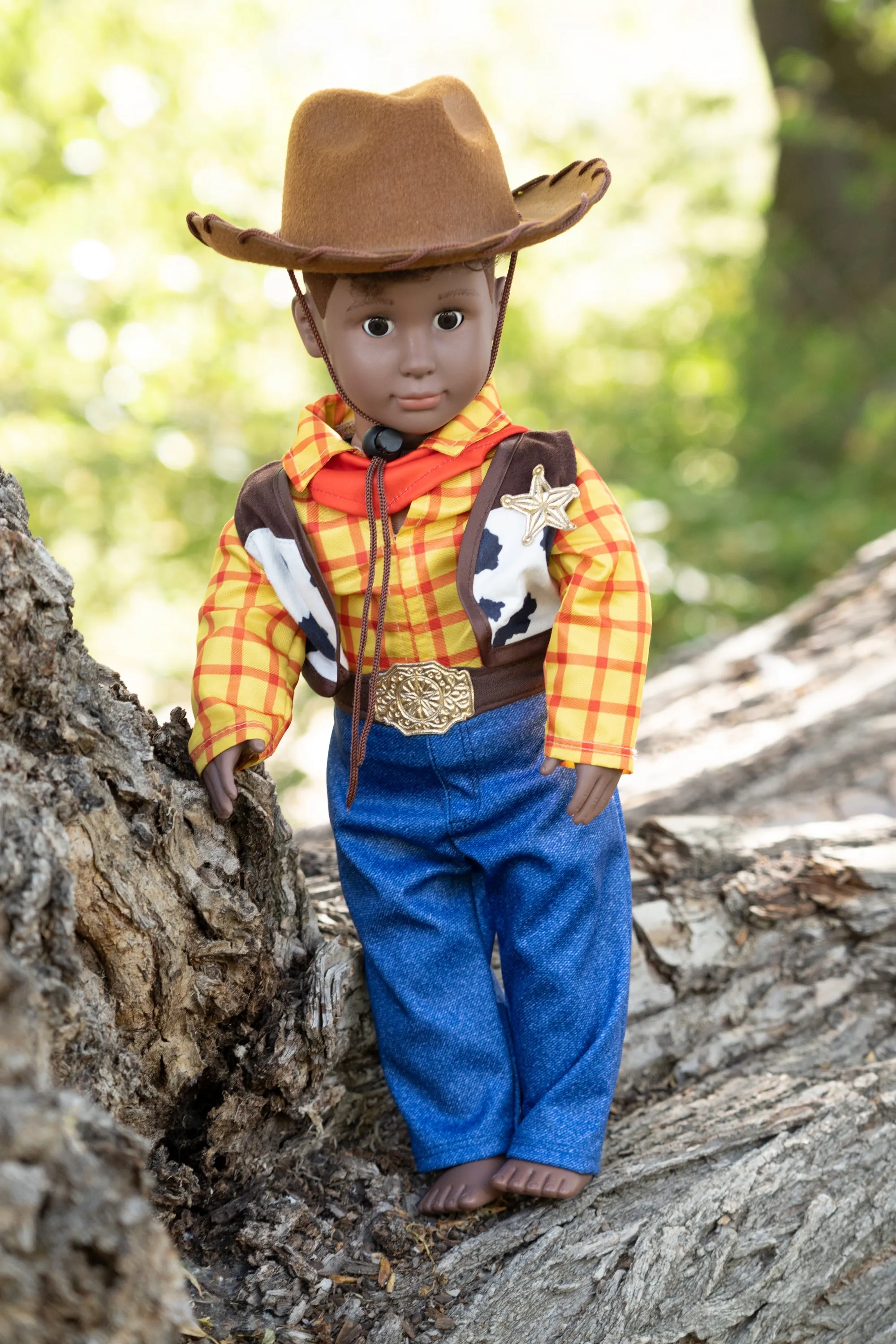 Doll Outfit Cowboy with Hat