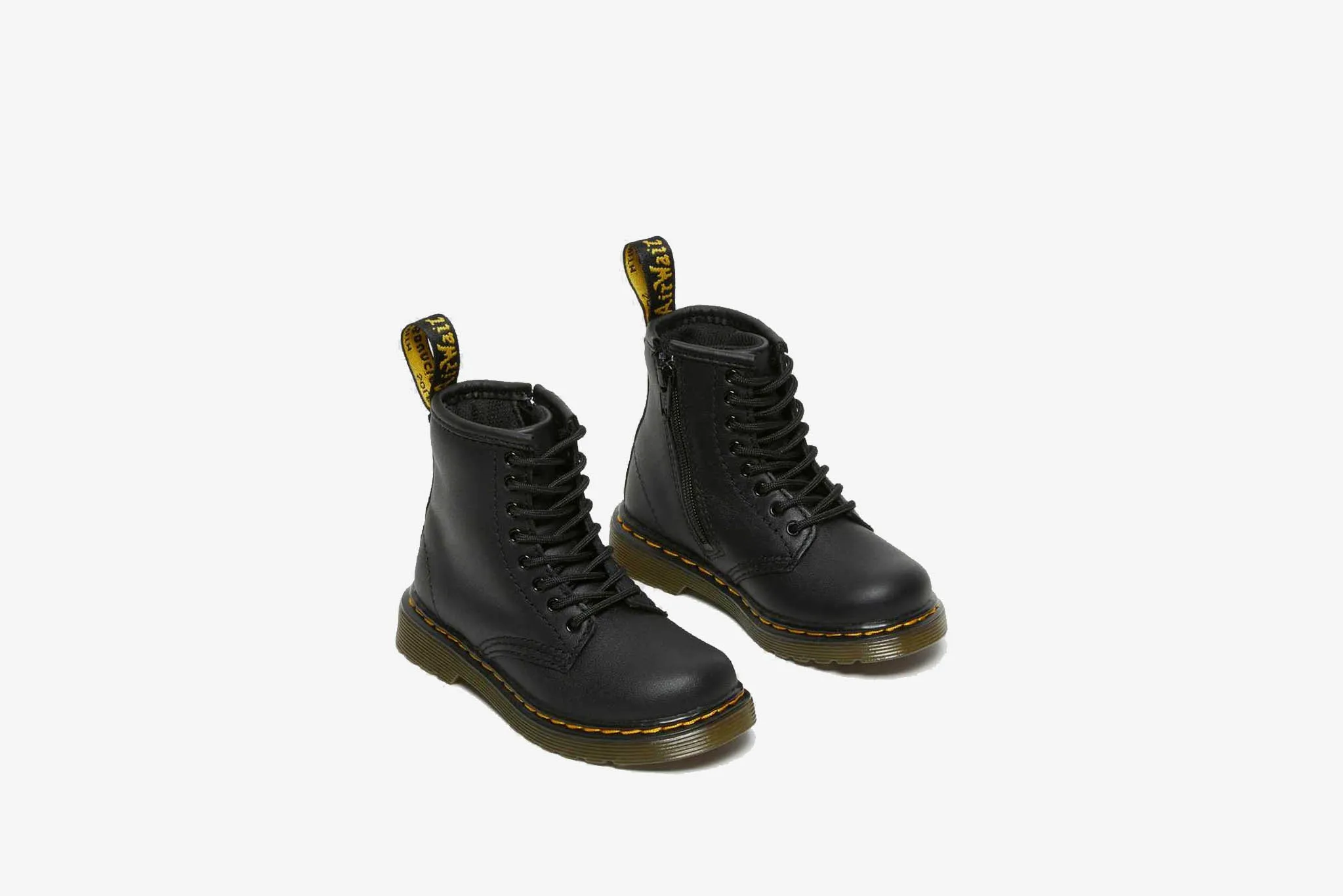 Dr. Martens 1460 J Softy Leather Lace Up Boots  PS - Black