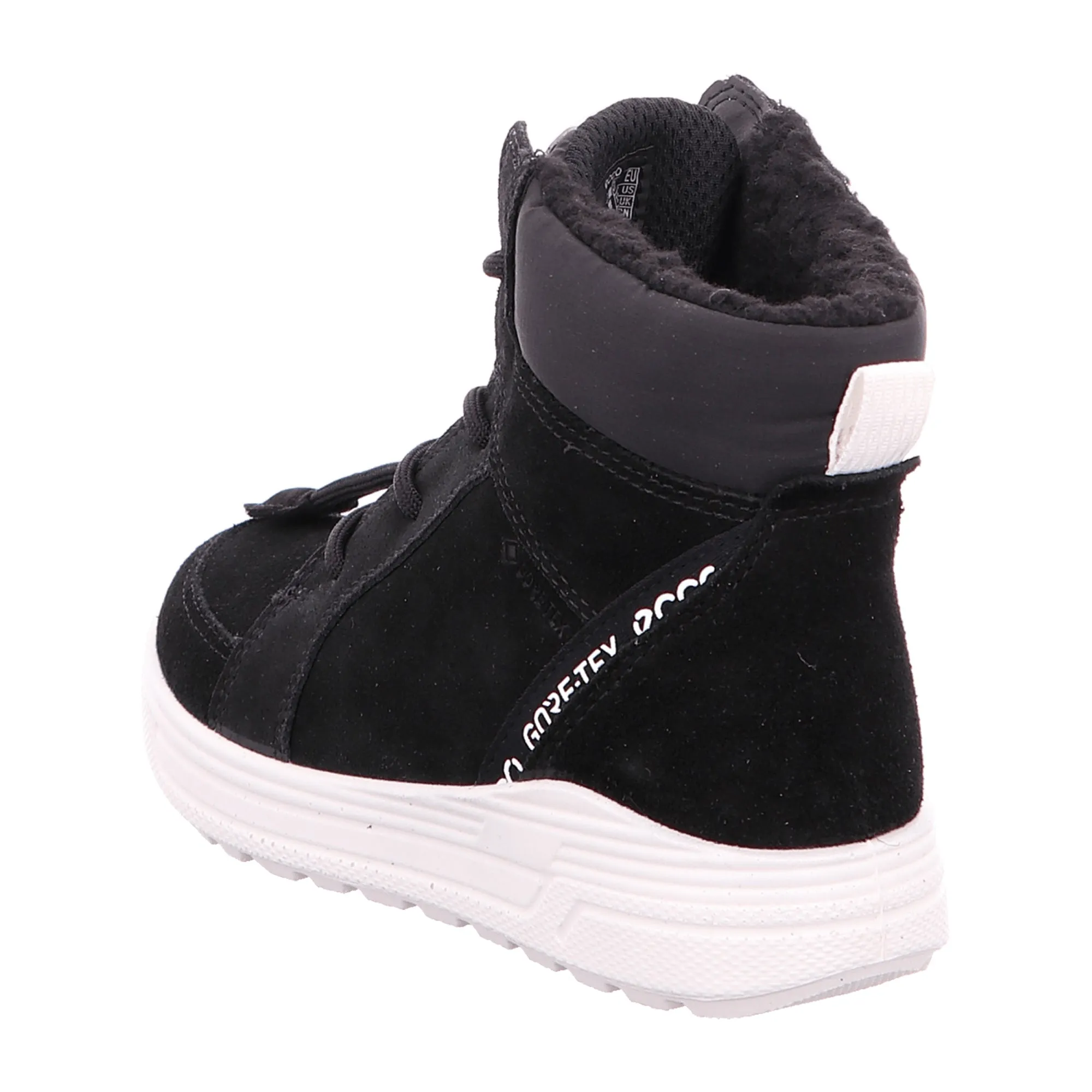 Ecco Urban Kids Snowboard Boots, Black - Durable and Quick Slip-On