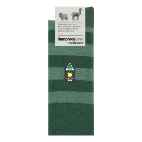 Fine Merino/Baby Alpaca Blend Health Sock - Hunter Green