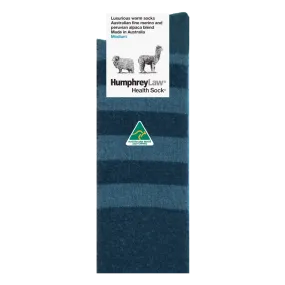 Fine Merino/Baby Alpaca Blend Health Sock - Teal