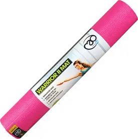 Fitness Mad Warrior Yoga Mat 183cm X 61cm Pink