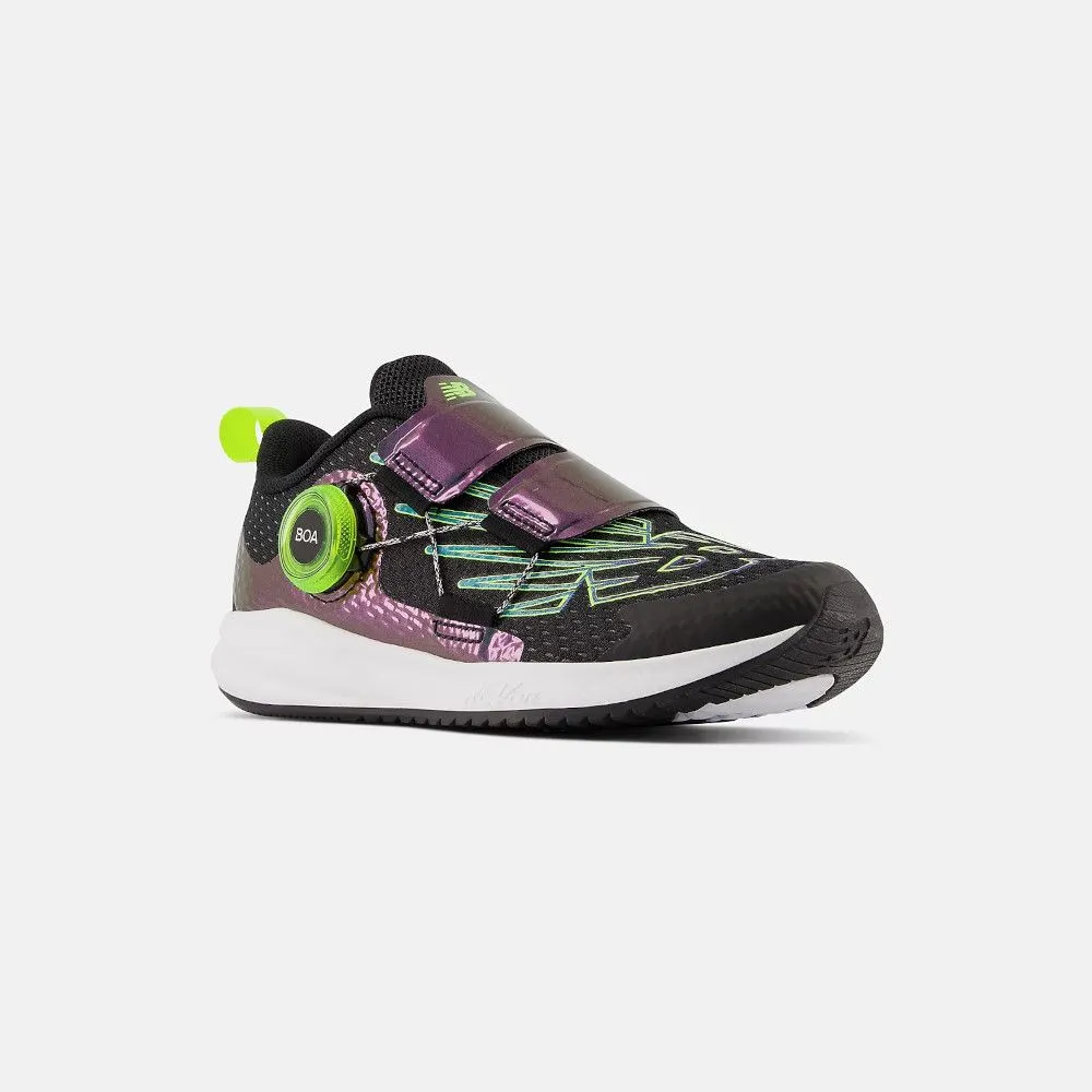 FuelCore Kid's Reveal BOA Trainer - Black with Electric Teal and Hi-lite