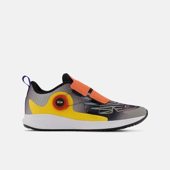 FuelCore Kid's Reveal BOA Trainer - Black with Orange and Blue