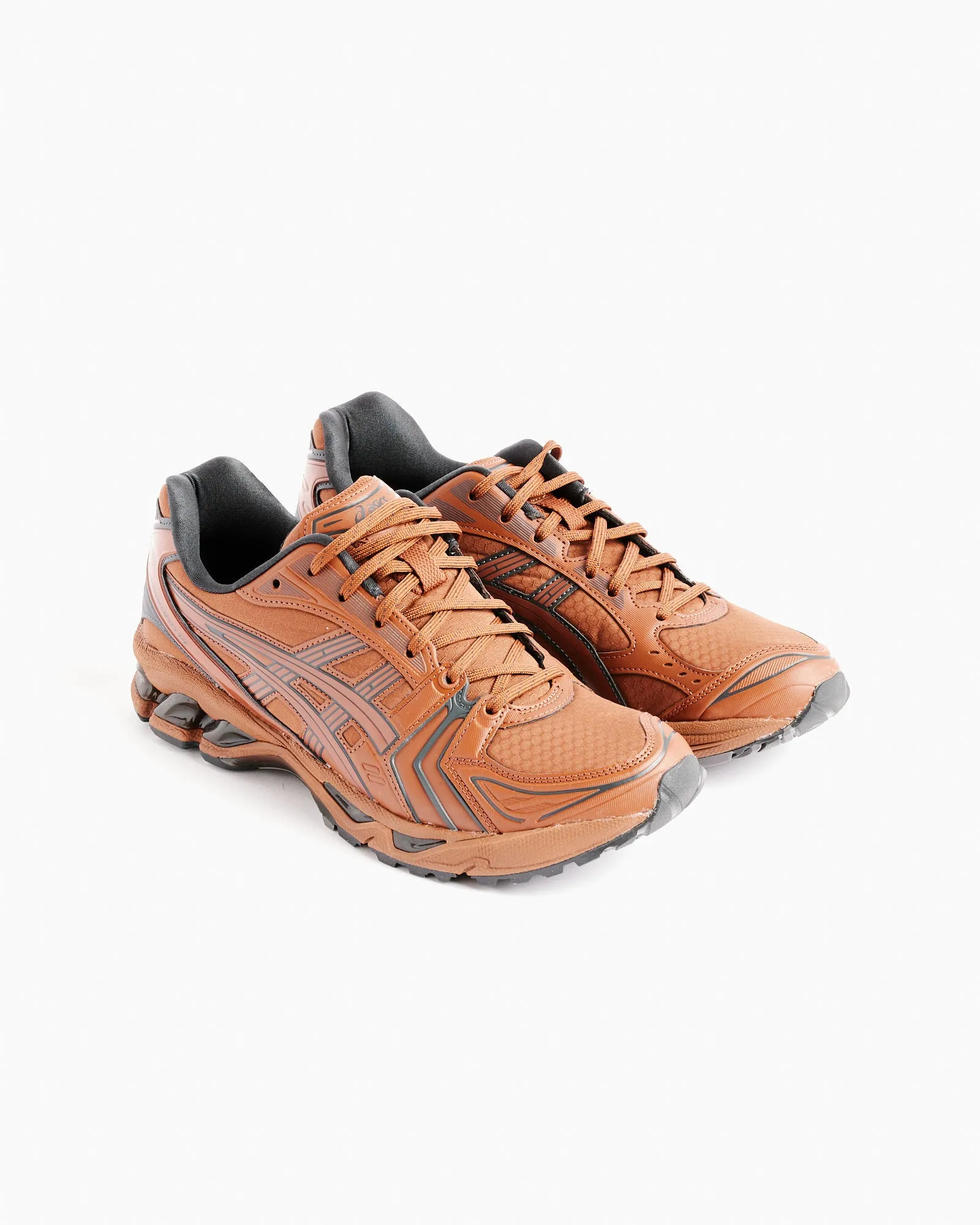 Gel-Kayano 14 in Rusty Brown/Graphite Grey