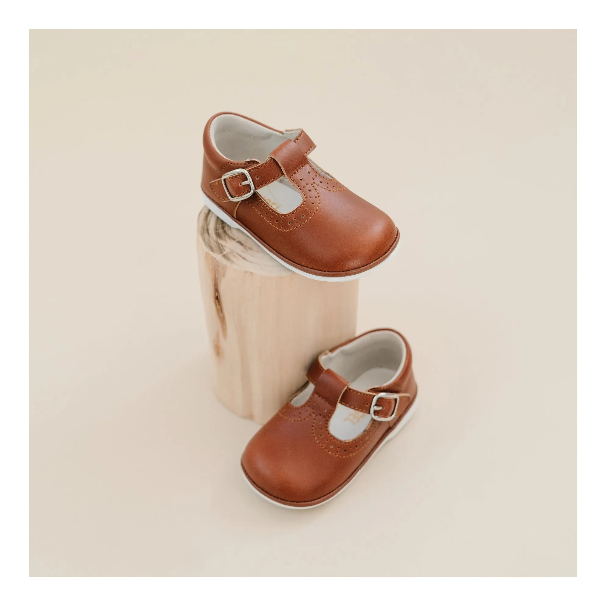 Gemma Leather T-Strap Mary Jane (Baby)