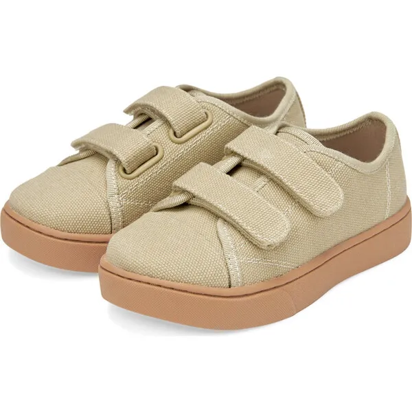 GENTS by Age of Innocence Robby 2.0 Canvas Double Hook-N-Loop Sneaker, Khaki