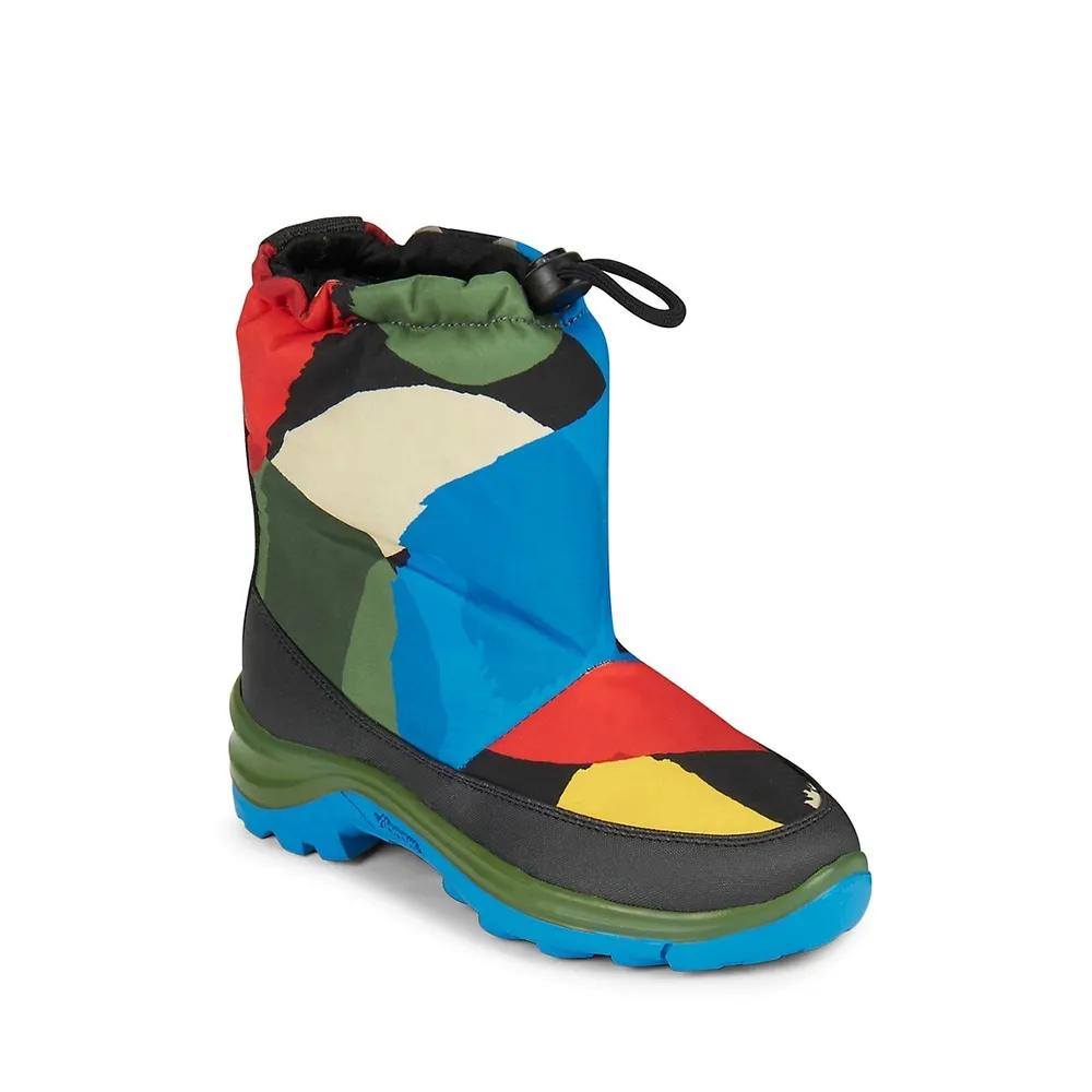 Hudson's Bay Boy's Colourblock Drawcord Snow Boots