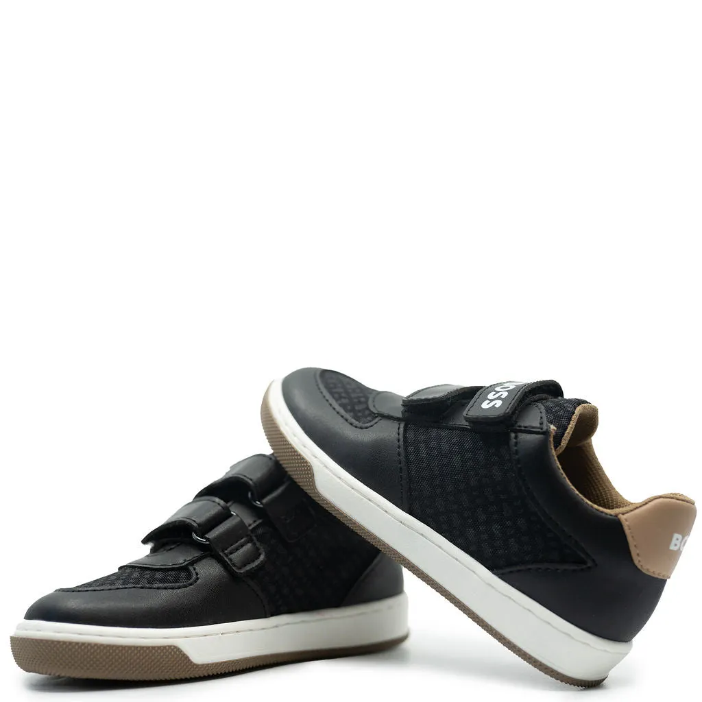 Hugo Boss Black Logo Velcro Baby Sneaker