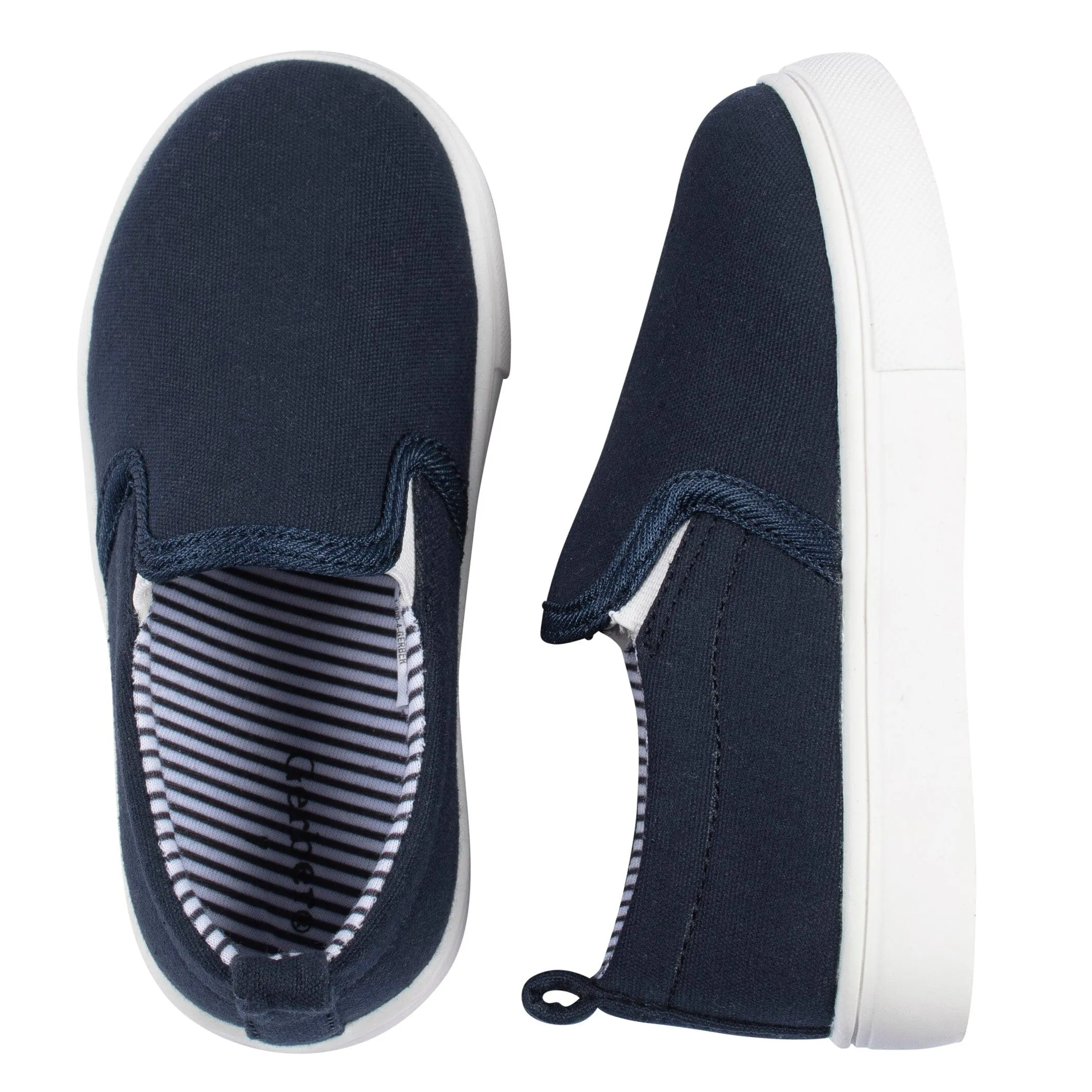 Infant & Toddler Boys Navy Slip-On Sneaker