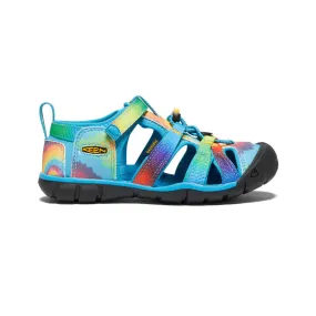 Keen Vivid Blue/Original Tie Dye Seacamp II CNX Children's Sandal