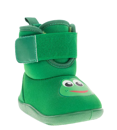 KIDS FRITZ FROG BABY BOOT - GREEN