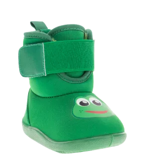 KIDS FRITZ FROG BABY BOOT - GREEN