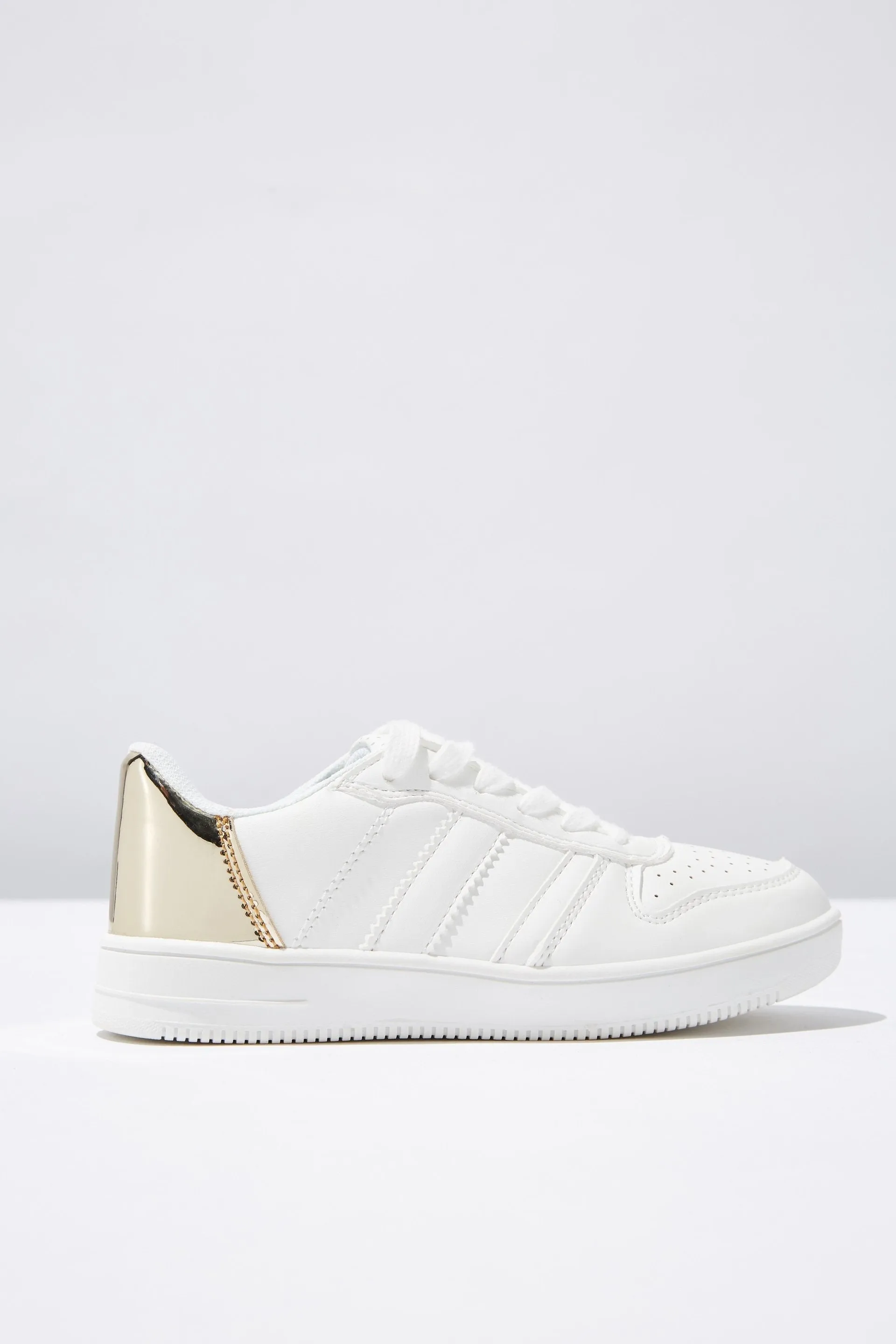 Kids Spliced Trainer - Gold