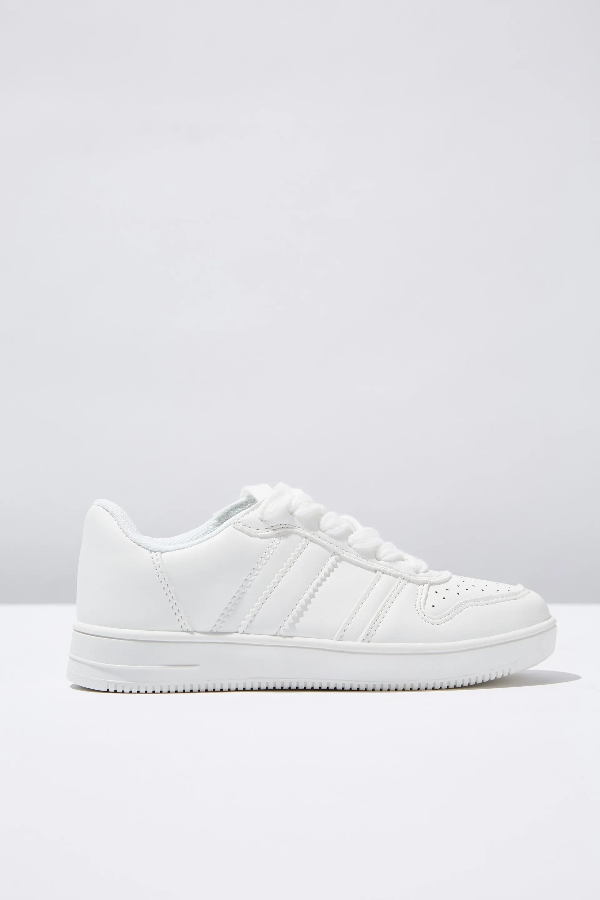 Kids Spliced Trainer - White