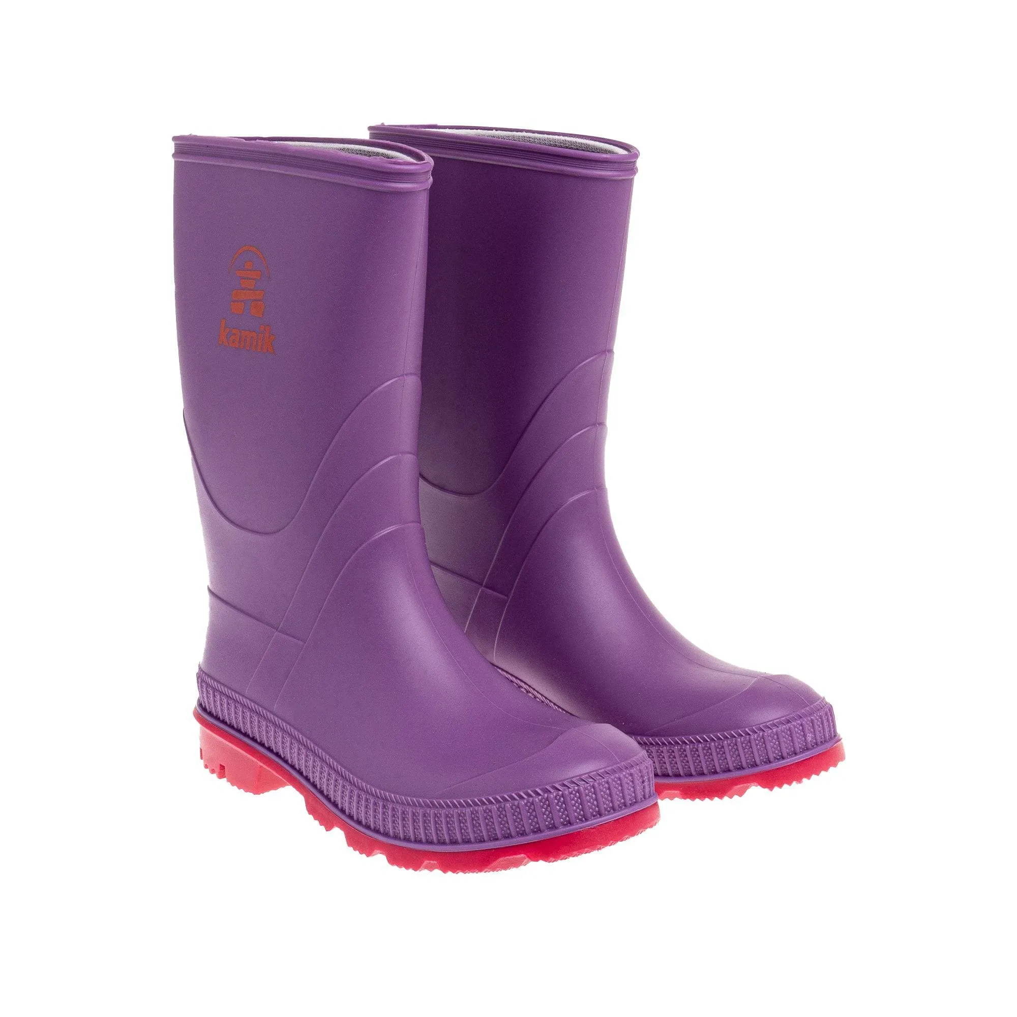 Kids Stomp Rainboots - Purple